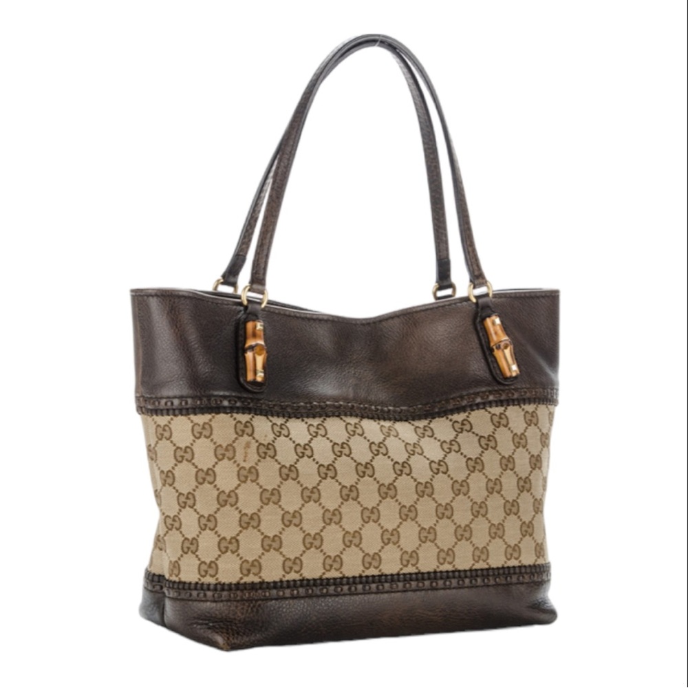 Gucci Small Monogram Logo Shopping Tote Bag - Picture 1 of 15